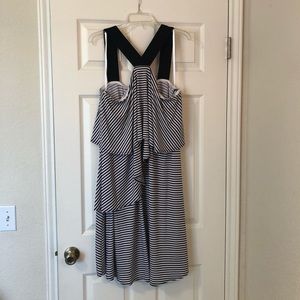 Fabulous Lane Bryant black & white dress 18/20